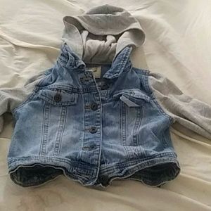 Cropped Jean jacket